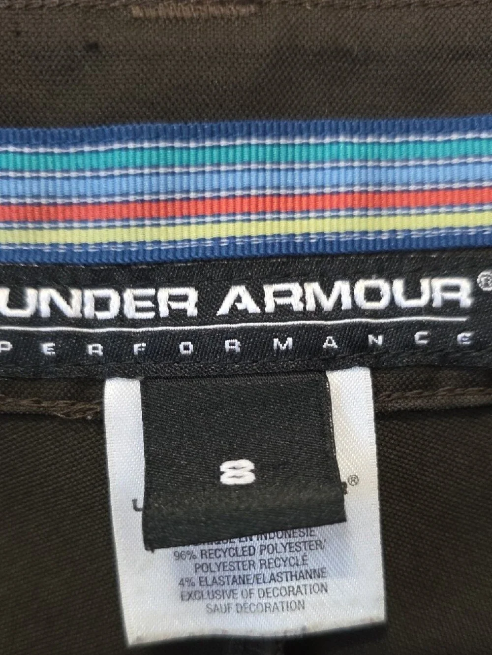 Under Armour Women's Black Bermuda Shorts